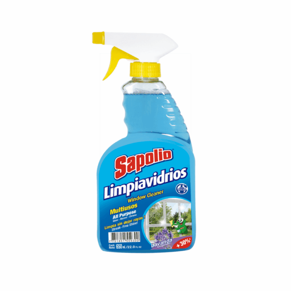 Limpiavidrios Sapolio Lavanda Gatillo 650 ml
