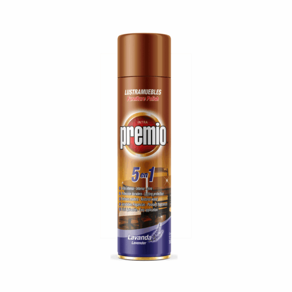 Lustramuebles Premio Aerosol Lavanda 360 cc
